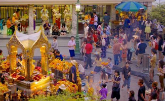 The Sunreno Erawan Shrine